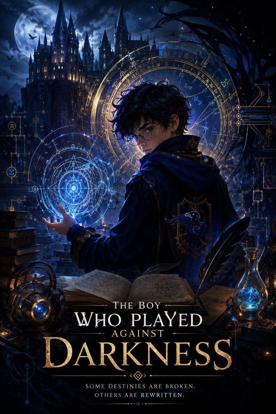 Cover for The Boy Who Played Against Darkness
